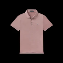 Youth Bermuda Performance Polo - Wellington Stripe
