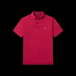 Youth Bermuda Performance Polo - Clearwater Stripe