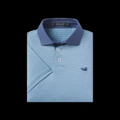 Youth Bermuda Performance Polo - Hampton Stripe