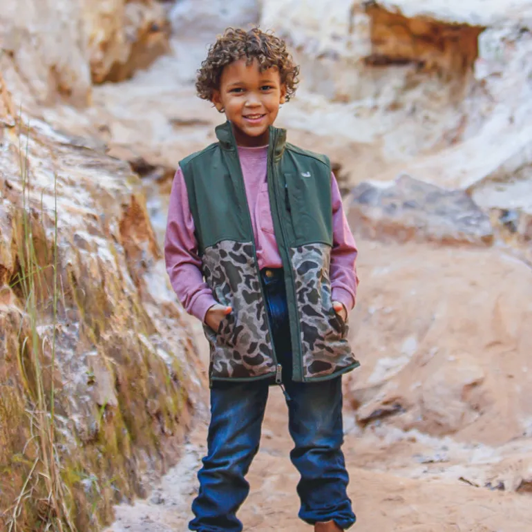 Youth Billings FieldTec™ Vest - Camo