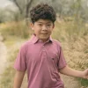 Youth Biloxi Heather Performance Polo
