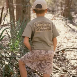 Youth Branding - Retro Camo Tee