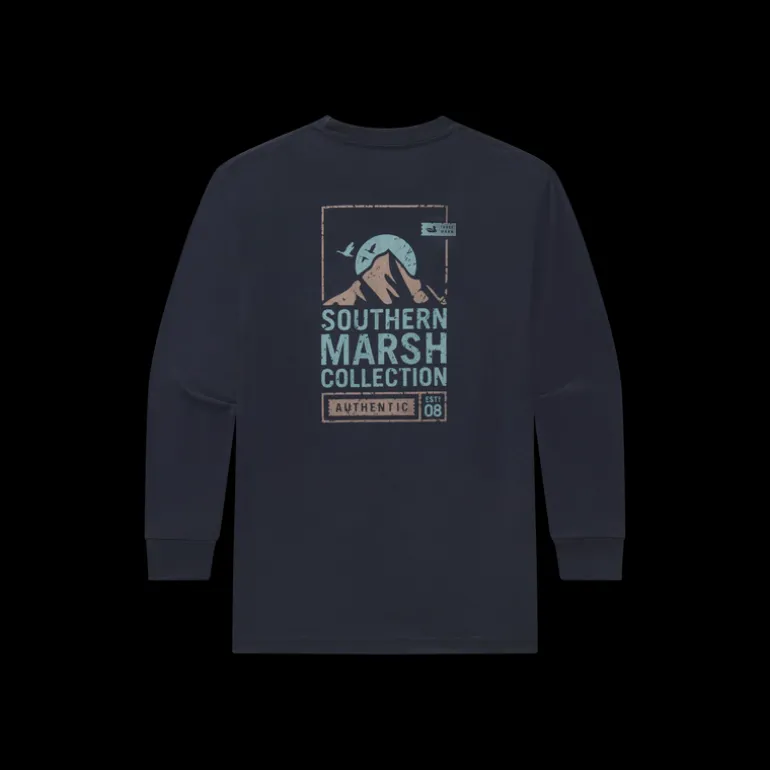 Youth Branding Collection Tee- Summit Poster - Long Sleeve