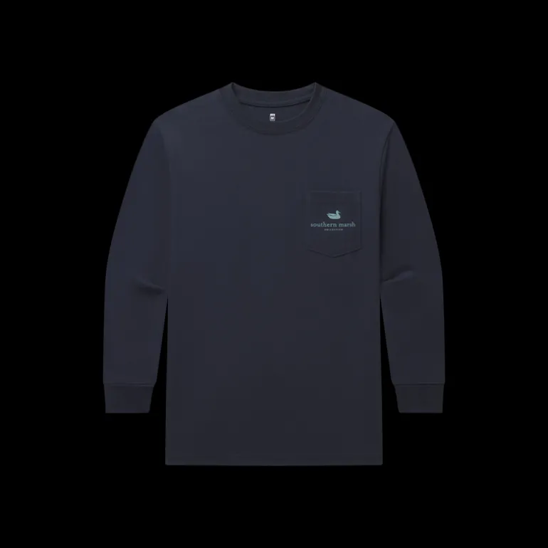 Youth Branding Collection Tee- Summit Poster - Long Sleeve