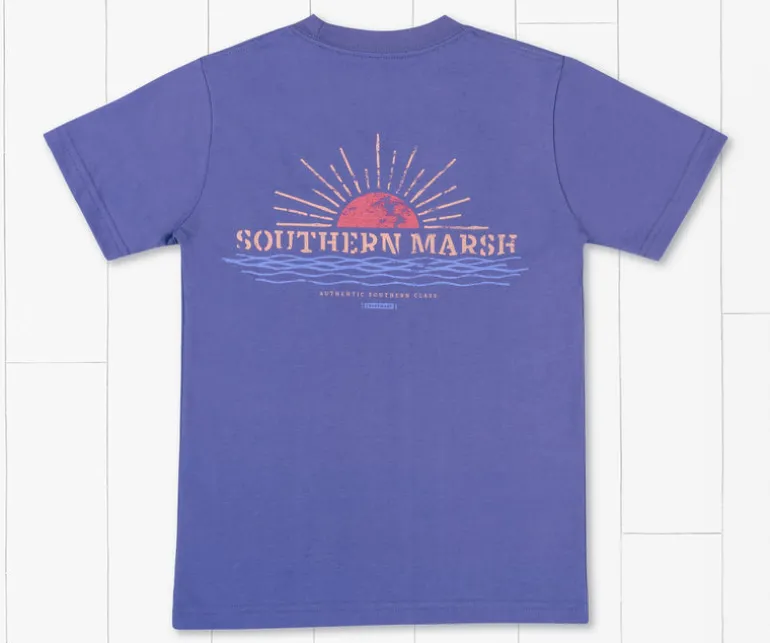 Youth Branding Collection Tee - Sunset