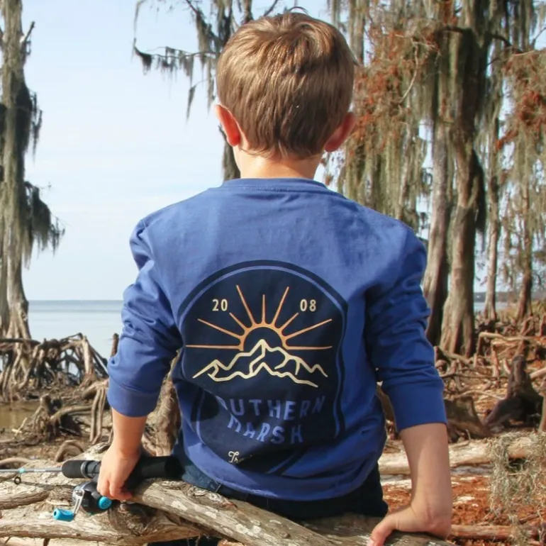 Youth Branding Collection Tee - Mountain Rise - Long Sleeve