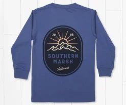 Youth Branding Collection Tee - Mountain Rise - Long Sleeve