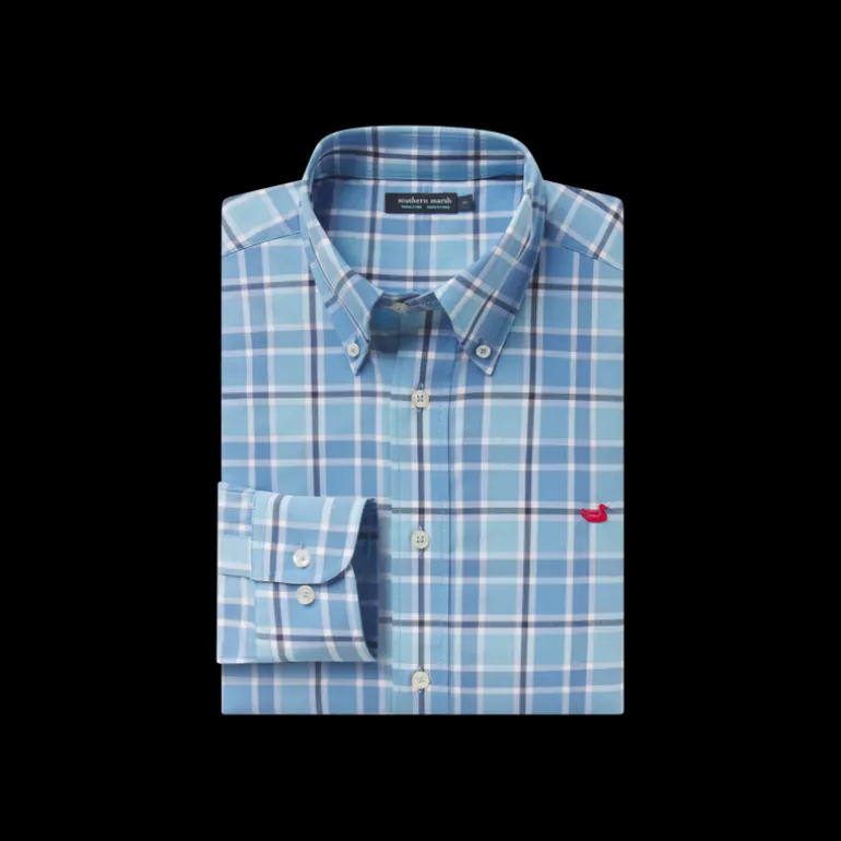 Youth Brevard Plaid Dress Shirt