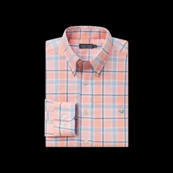 Youth Brevard Plaid Dress Shirt