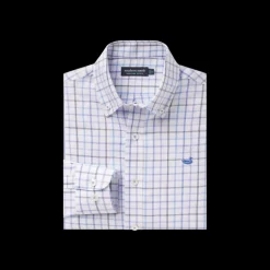 Youth Chateau Windowpane Dress Shirt