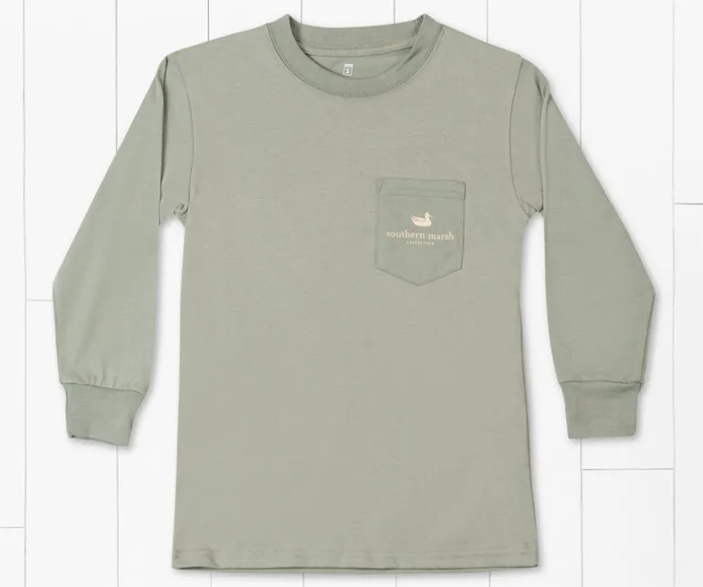 Youth Circle Catch Tee - Long Sleeve