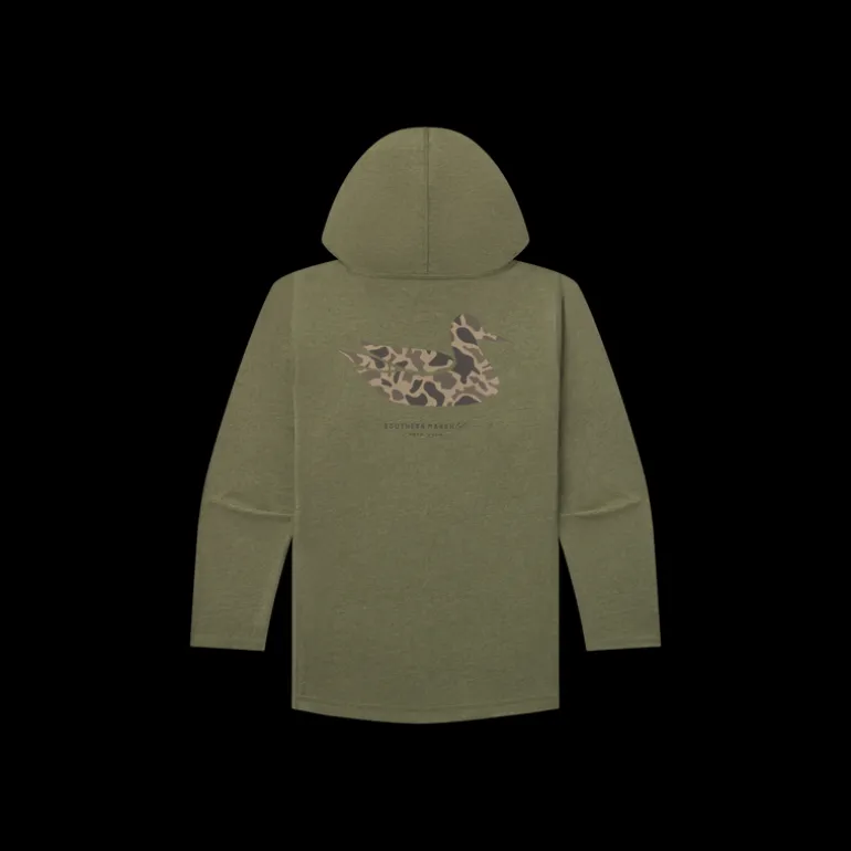 Youth Classic Hoodie Tee - Duck Originals - Camo
