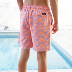 Youth Dockside Swim Trunk - Santiago Sunrise