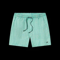 Youth Dockside Swim Trunk - Dots & Lines
