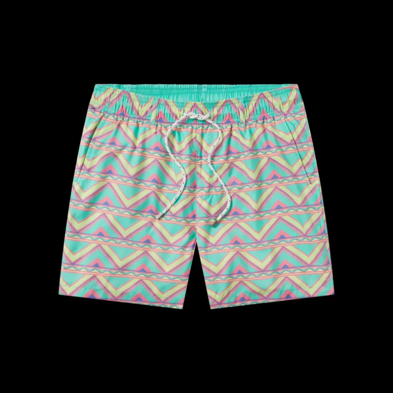 Youth Dockside Swim Trunk - Santiago Sunrise