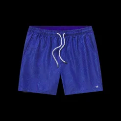 Youth Dockside Swim Trunk - Circle Maze