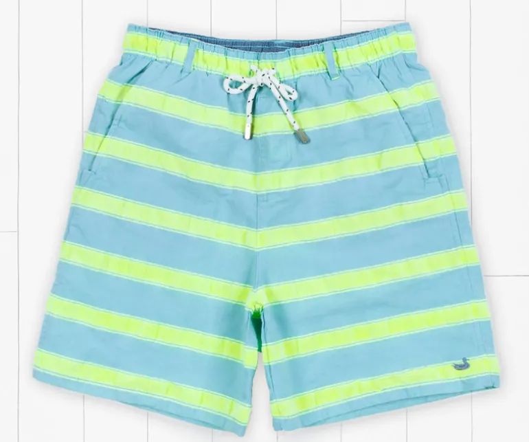 Youth Dockside Swim Trunk - Cruiser Stripe