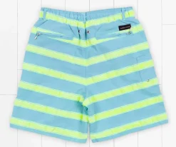 Youth Dockside Swim Trunk - Cruiser Stripe