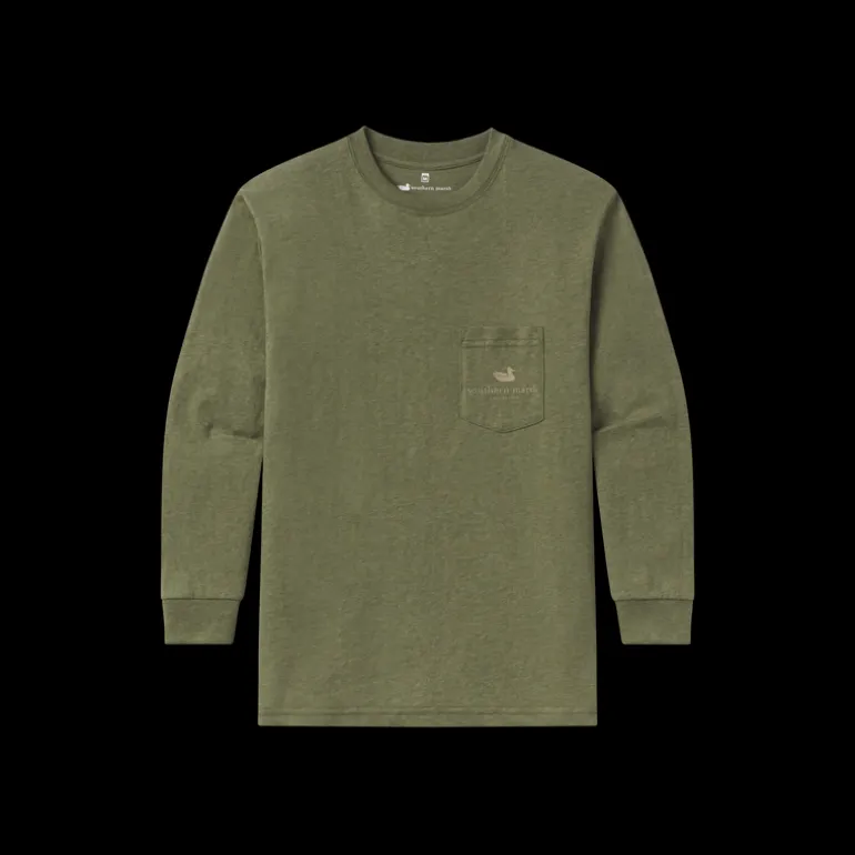 Youth Duck Originals Tee - Camo - Long Sleeve