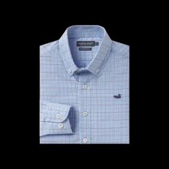 Youth Dyer Performance Gingham Dress Shirt