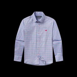 Youth Dyer Performance Gingham Dress Shirt