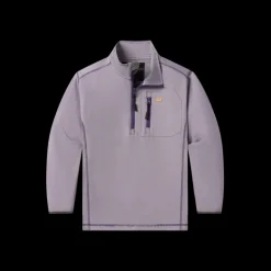 Youth Endzone Stripe Performance Pullover