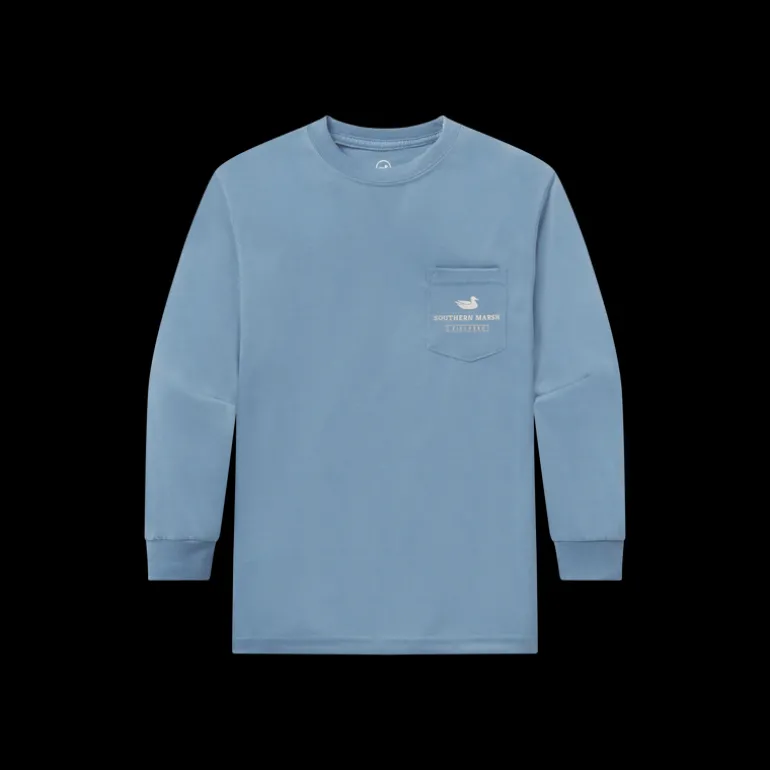 Youth FieldTec™ Comfort Tee - Engraved Outfitter - Long Sleeve