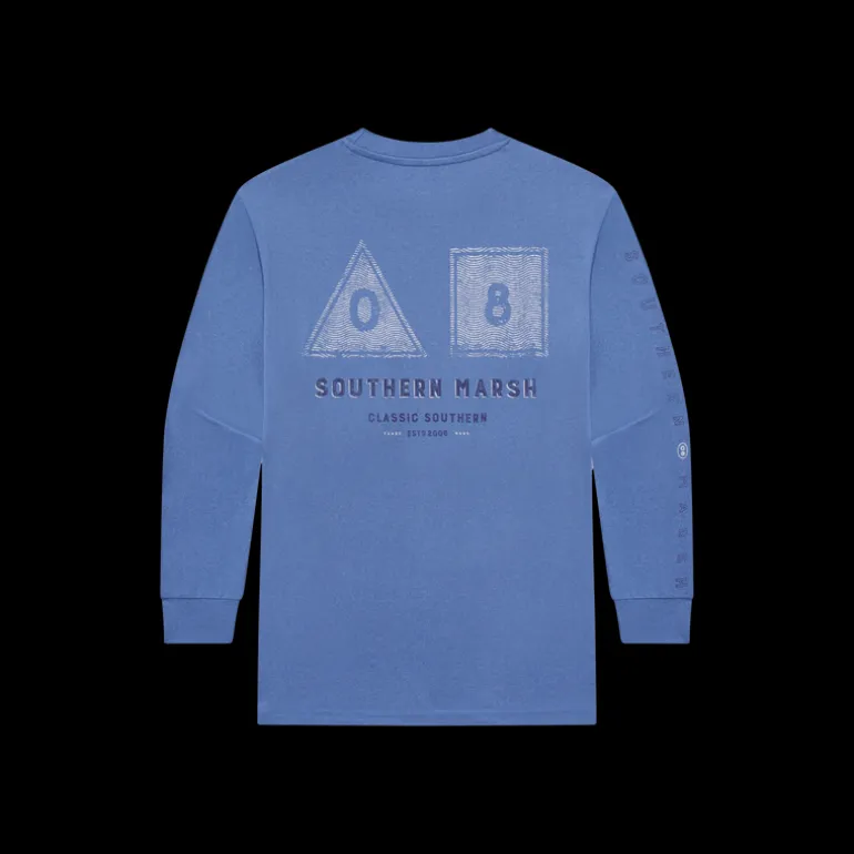 Youth FieldTec™ Featherlight Tee - Navigation - Long Sleeve