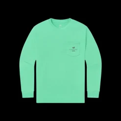 Youth FieldTec™ Heathered Performance Tee - Marlin Time - Long Sleeve