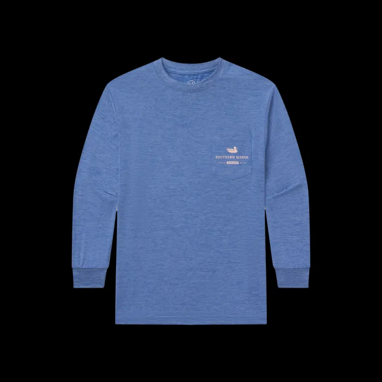 Youth FieldTec™ Heathered - Mahi Circle - Long Sleeve