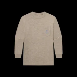 Youth FieldTec™ Heathered - Deep Sea - Long Sleeve