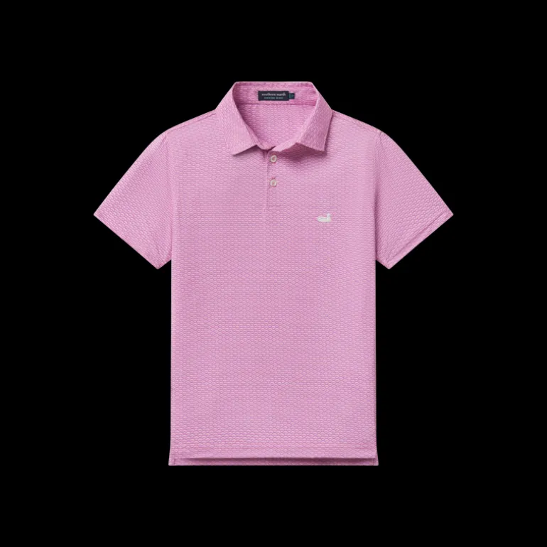 Youth Flyline Performance Polo - Fan Shell