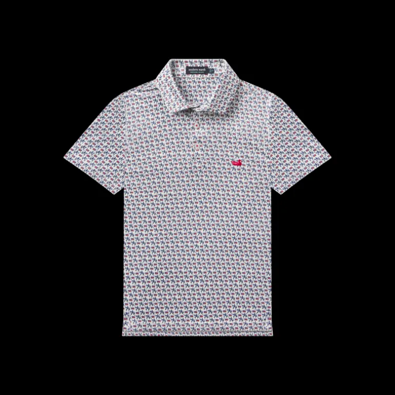 Youth Flyline Performance Polo - The American West