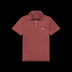 Youth Flyline Performance Polo - Marsh Morning