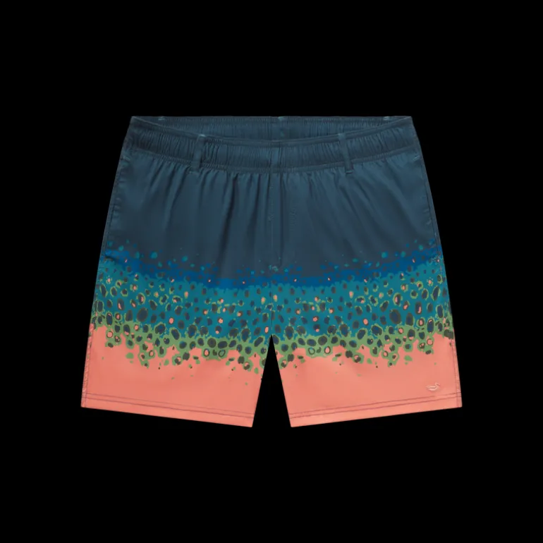 Youth Harbor Lined Trunk - Trout Dots