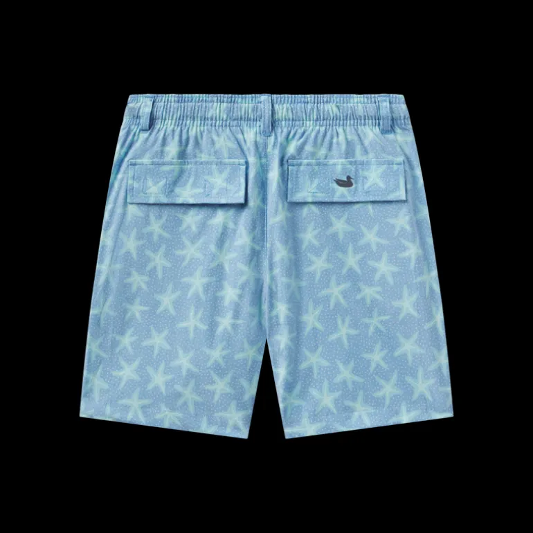 Youth Harbor Stretch Lined Seawash™ Trunk - Starfish