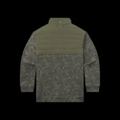 Youth Harris Stretch Pullover - Duck Camo