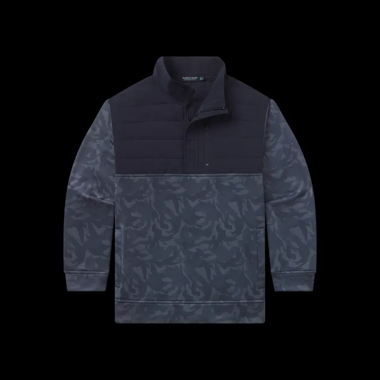 Youth Harris Stretch Pullover - Duck Camo