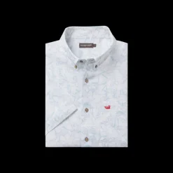 Youth Island Linen Shirt - Flamingos