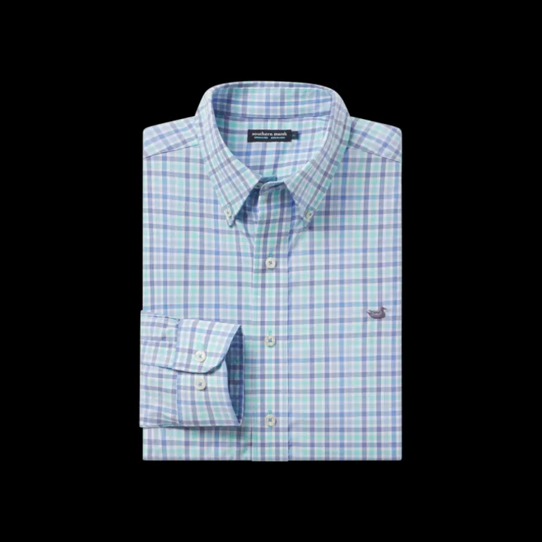 Youth Juban Check Dress Shirt