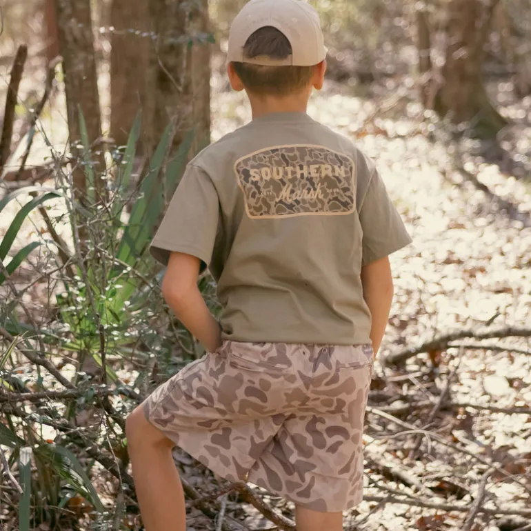 Youth La Costa Lined Swim Trunk - Camo