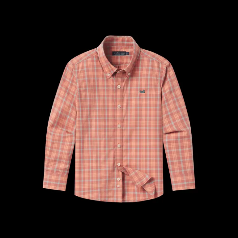 Youth Middleton Windowpane Dress Shirt