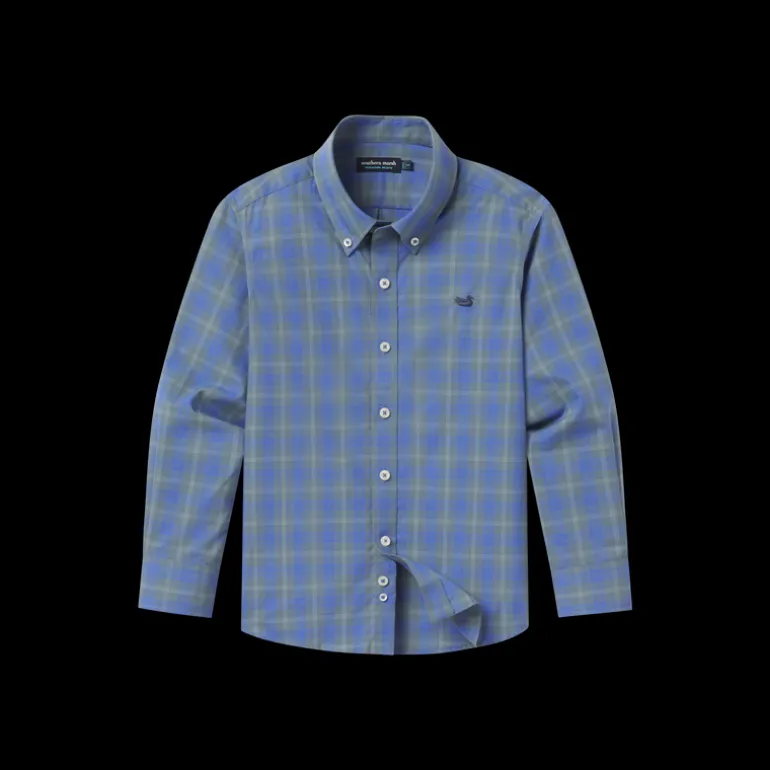 Youth Middleton Windowpane Dress Shirt