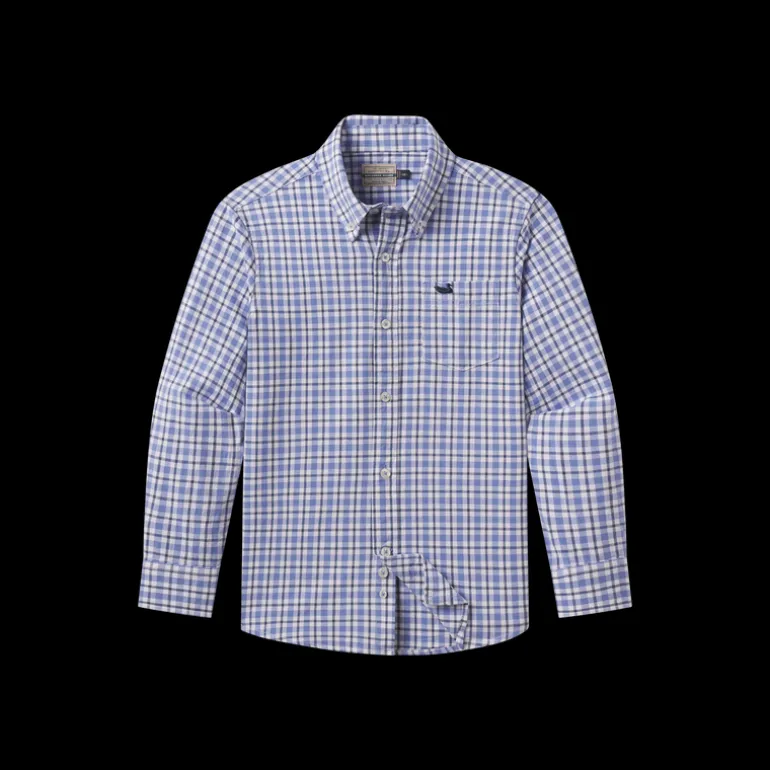 Youth Oak Grove Washed Gingham Dress Shirt
