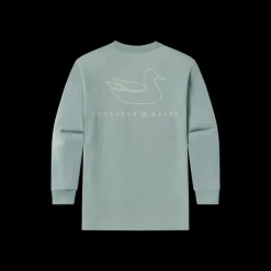 Youth Original Outline Tee - Long Sleeve
