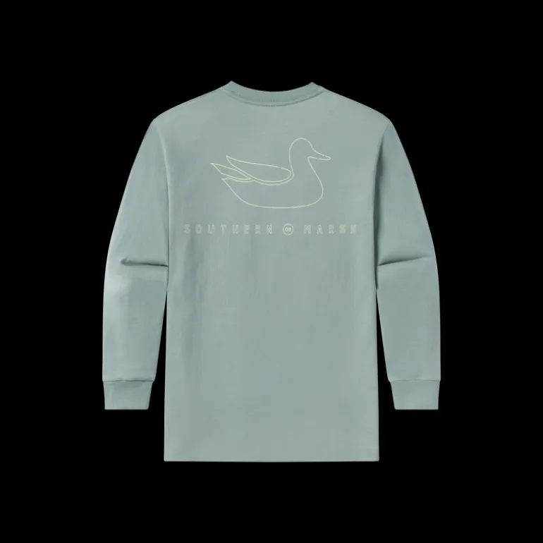 Youth Original Outline Tee - Long Sleeve