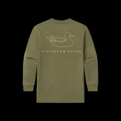 Youth Original Outline Tee - Long Sleeve