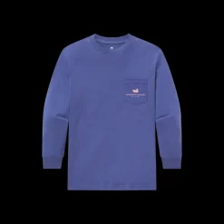 Youth Paper Mountains Tee - Long Sleeve