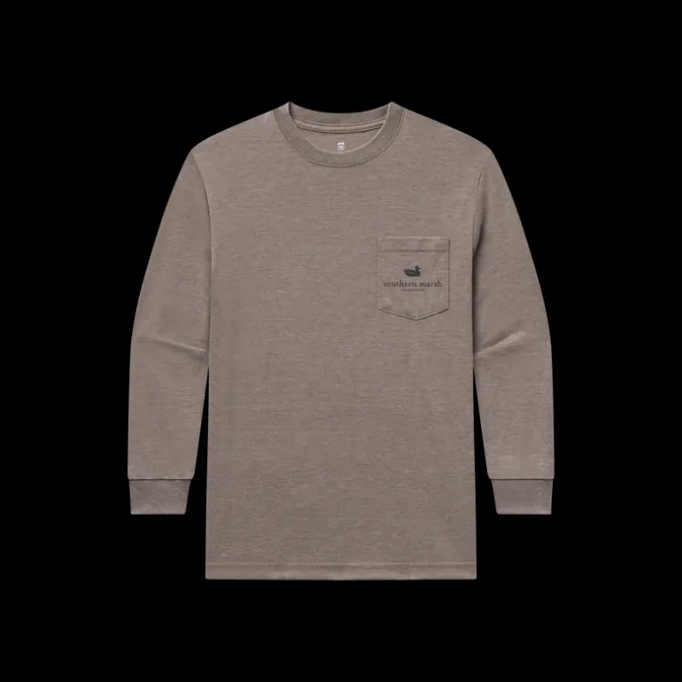 Youth Seawash™ Tee - Mercantile Badge - Long Sleeve