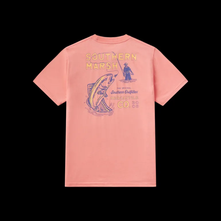 Youth SEAWASH™ Tee - Retro Redfish